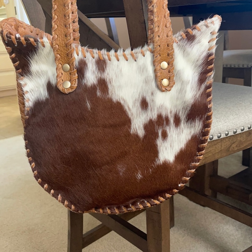 Real Cowhide Purse